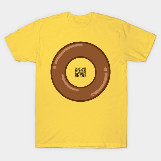 Donut's Wisdom T-Shirt by NewSignCreation